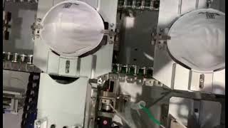 Richpeace Fully Automatic Cup Mask Making Machine with Pre-forming Station