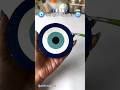 Beautiful DIY Evil Eye Pen Stand 🧿 #shorts#viral #diy #trending #shortvideo #craft #homedecore