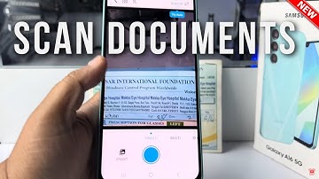 Galaxy A16: How To Scan Documents in Samsung