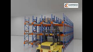 Kompress Pallet Shuttle Racking System