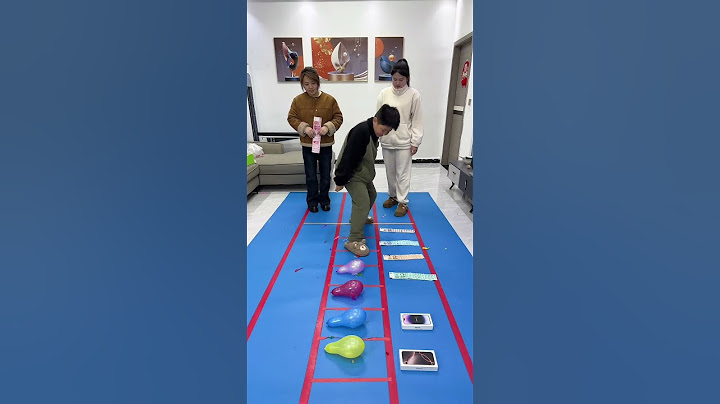 踩气球大挑战！在家陪孩子轻松玩耍。 #funny #搞笑 #家庭 #亲子 #challenge #孩子们