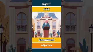 🇬🇧🇳🇴 civic - kommunal : learn English : la oss lære engelsk : vocabulary builder