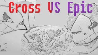 Cross Vs Epic [Ultimate Dude and Bruh Comic Dub]