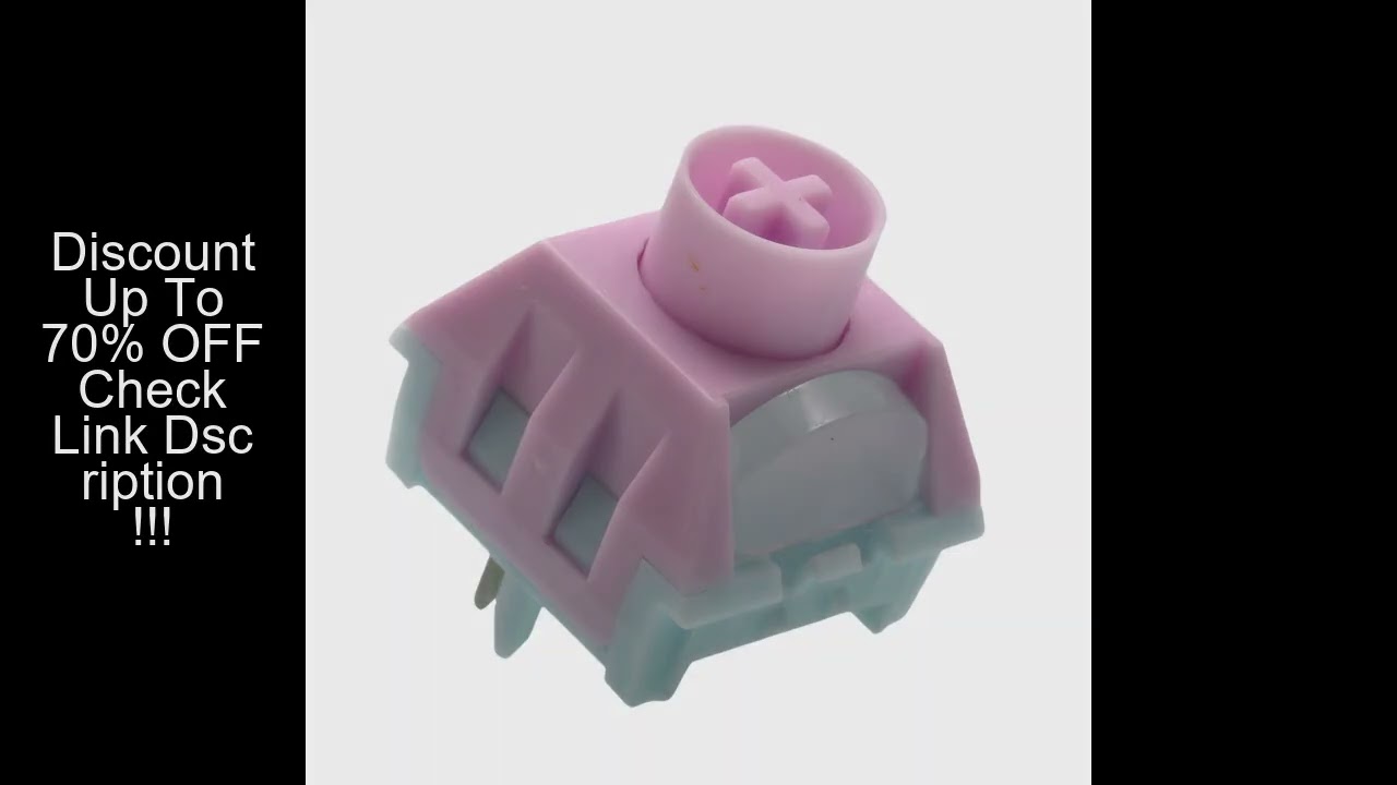 Kailh Saker Linear Switches - 42g Pre-Lubed 5-Pin Hot-Swappable for MX Mechanical Keyboards, Quick T