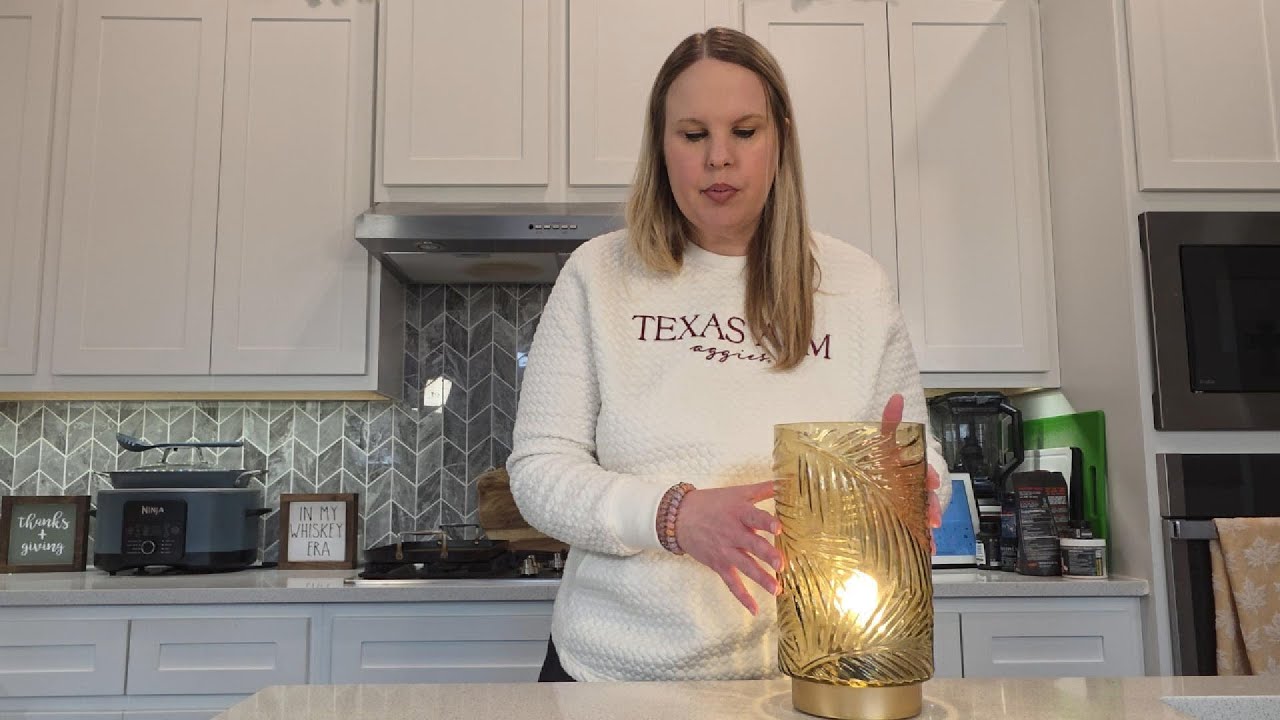 REVIEW - Battery Operated Table Lamp with Timer