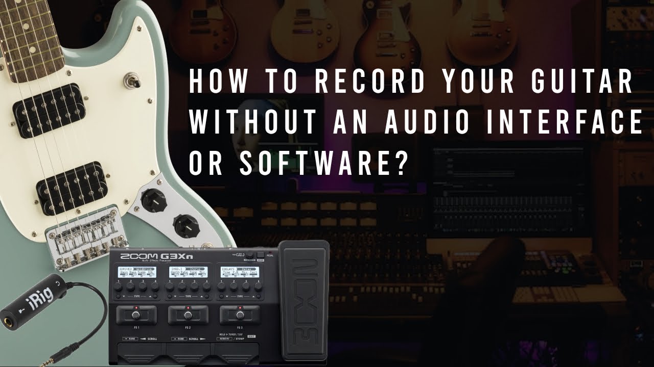 How to Record Guitar Without Audio Interface