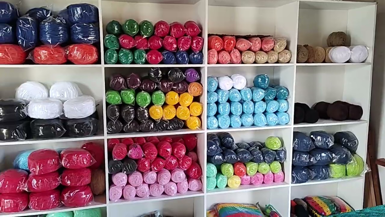 rede tucum fino duplo e grosso comum.