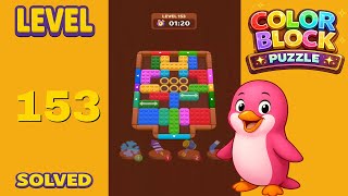 Color Block Puzzle – Level 153 | Walkthrough