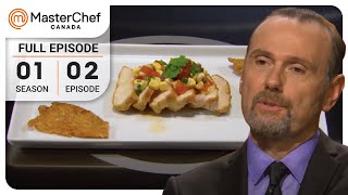 Who Will Survive the Elimination Challenge? | MasterChef Canada | S01 E02