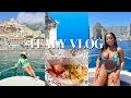 Italy travel vlog girls trip to amalfi coast capri and rome