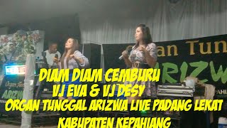 Diam Diam Cemburudangdut Organ Tunggal Arizwavj Eva U0026 Vj Desy