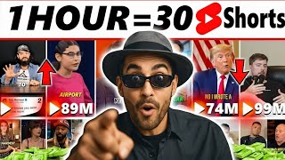 How to Make 30 Youtube Shorts in 1 Hour Using AI 🔥