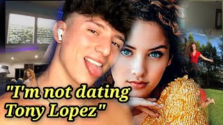 SOFIE DOSSI denies dating TONY LOPEZ with receipts *ughh