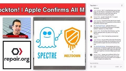 iOS 11.2.2 Released to Mitigate Meltdown and Spectre Bugs