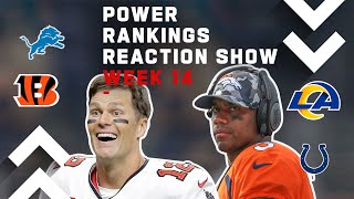 NFL Week 14 Power Rankings Reaction Show