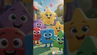 Shapes learning short sing along and learn:"#triangle #rectangle #circle #star