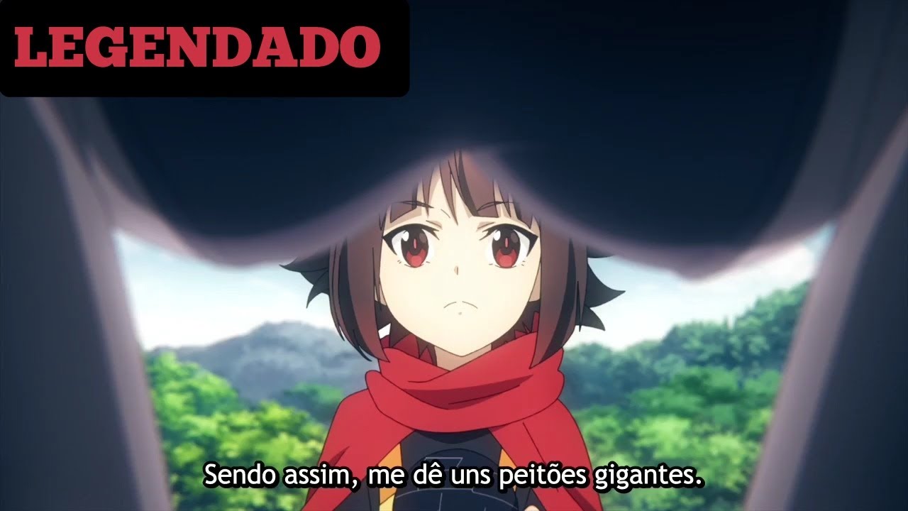 Bom dia, linda! 😏  KONOSUBA: Legend of Crimson (Dublado) 