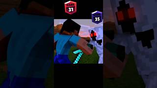 Herobrine vs entity 303 rank up #shorts #minecraft #viral