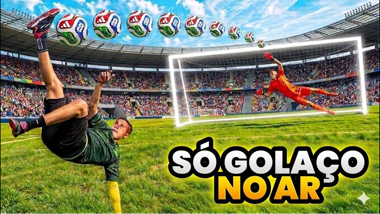SÓ VALE GOLAÇOS NO AR, NÍVEL HARD! 