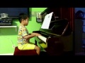 Lightly row played on piano by brian zhou may 5th 2011