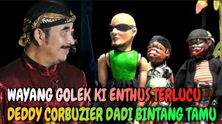 Download Lagu Wayang golek Ki Enthus Dedy Corbuzier dadi bintang tamu lucu banget  MP3