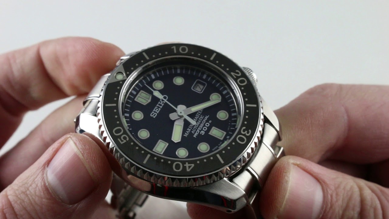 Seiko Marinemaster 300 Automatic Diver SBDX017 Luxury Watch Review - YouTube