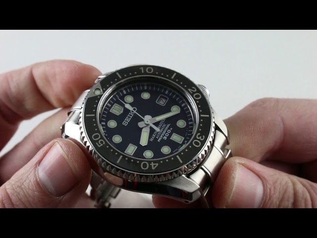 Marinemaster 300 Diver SBDX017 Luxury Watch Review -