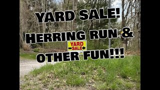 Such a beautiful day to find a Yard Sale sign!!!