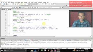 Insertion and Selection Sort