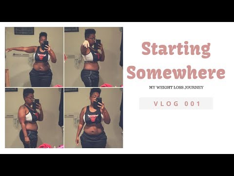 Weight Loss Journey | Starting Somewhere |Vlog 001