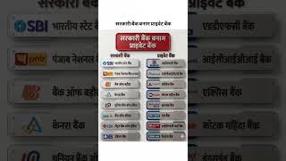 सरकारी बैंक बनाम प्राइवेट बैंक #shortvideo #shorts #sunnysir #wpbysunnysir