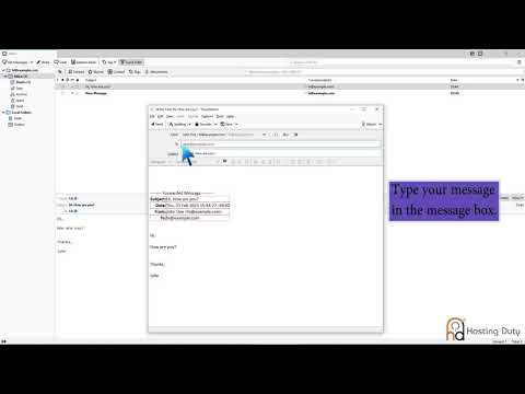 How to forward email in Mozilla Thunderbird   HostingDuty