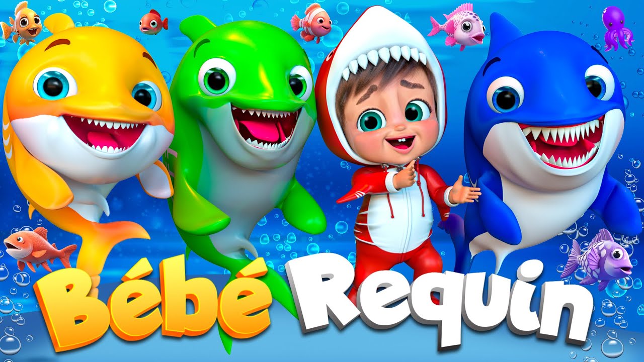 Bébé Requin, Dans Sa Maison Un Grand Cerf - Comptines pour enfants 
