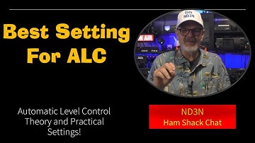 What is ALC?  Where should I set it?  And why...