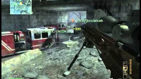 MW3 TDM Epic Sniping + Multikill