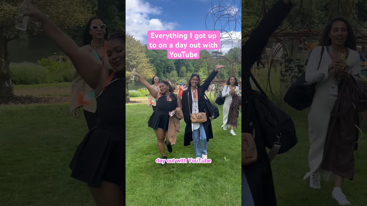 Everything I got up to on a day out with YouTube ✨ 