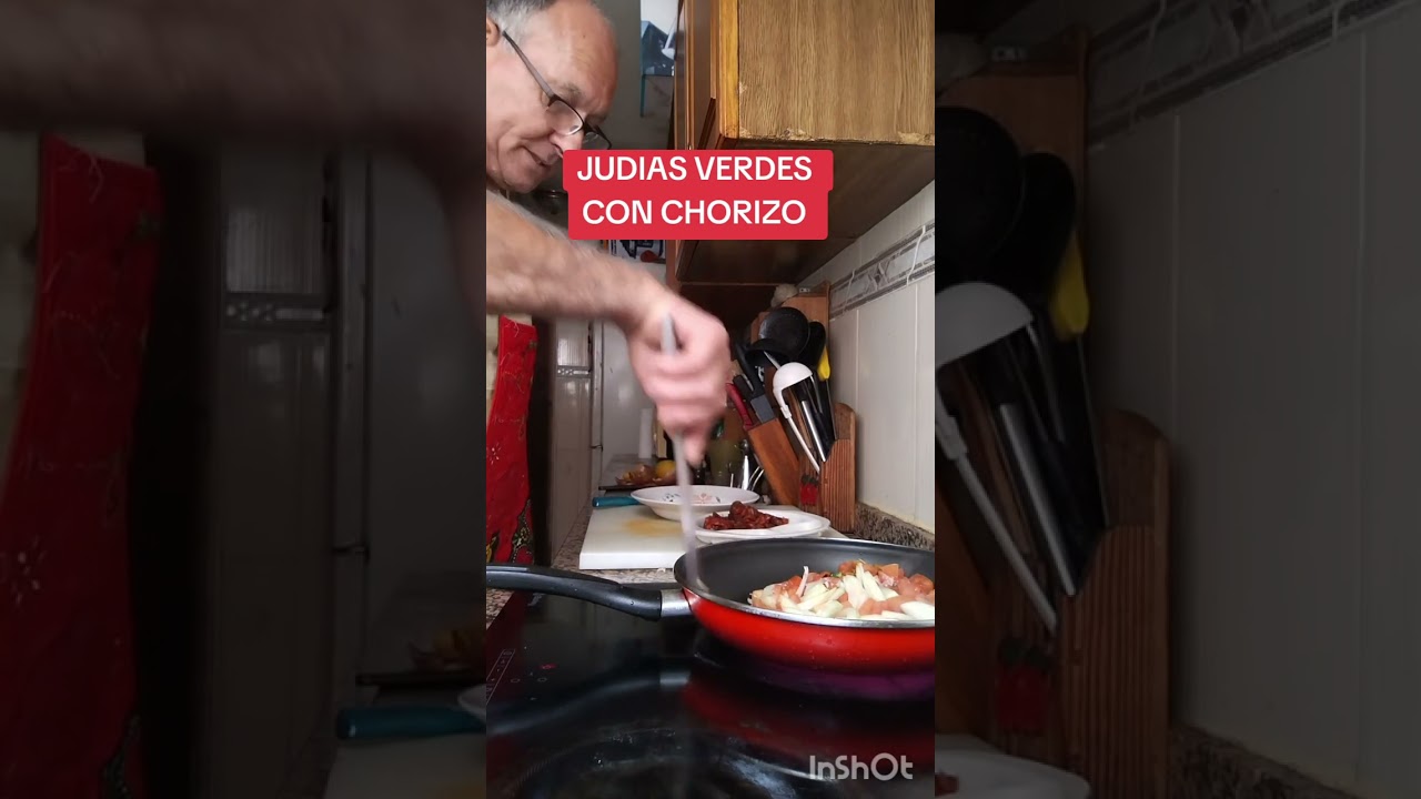 JUDIAS VERDES CON CHORIZO 