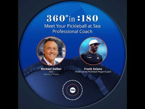 360º in :180 - Ep 20 - Frank Solana - Pickleball at Sea Professional Coach