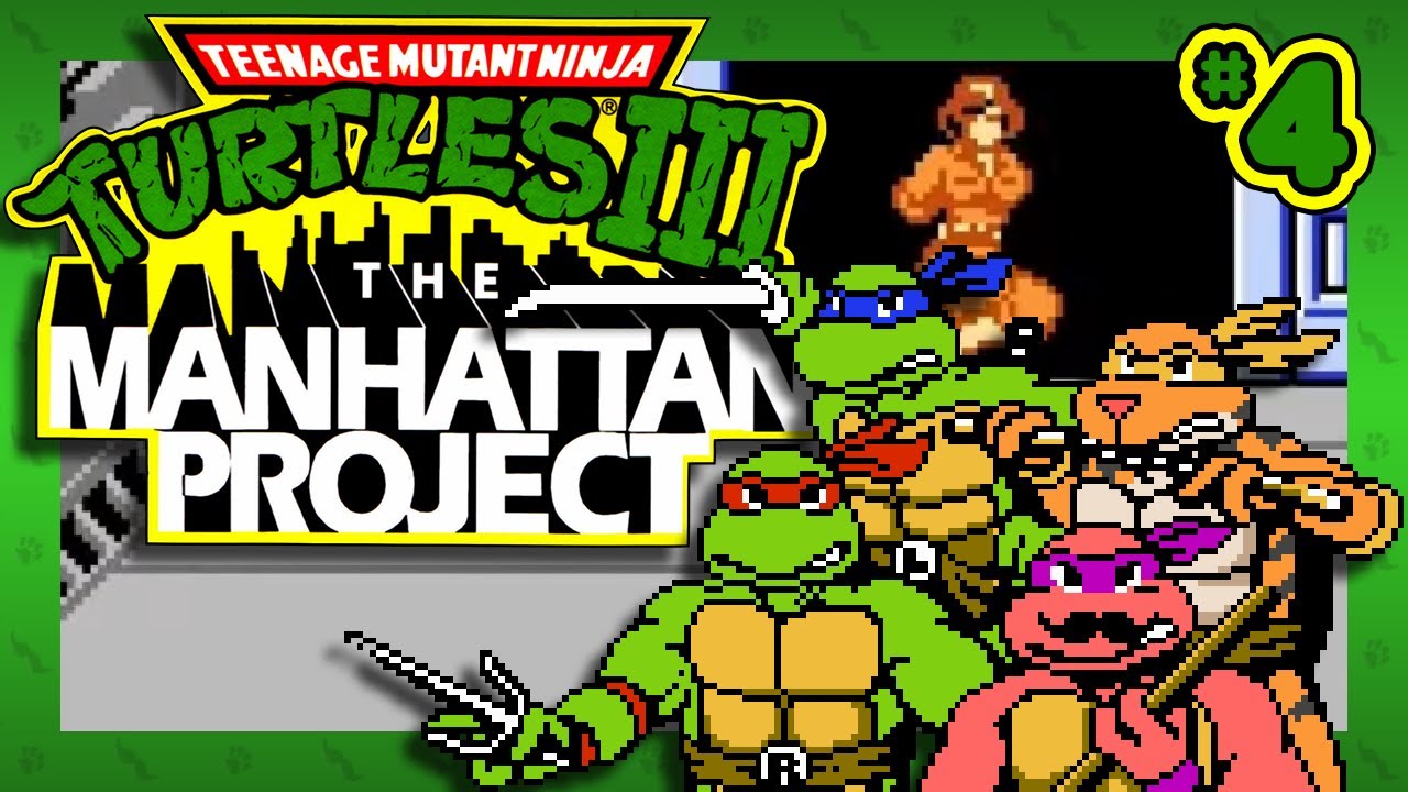 SHREDDER'S MOM TMNT III The Manhattan Project (NES) Part 4 YouTube