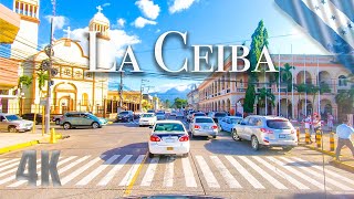 [4K] La Ceiba, Atlántida, Honduras 🇭🇳 Virtual Driving Tour around the city