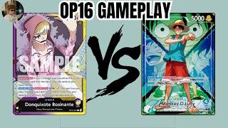 GU Luffy vs Navy Rosinante - OP16 IRL Gameplay
