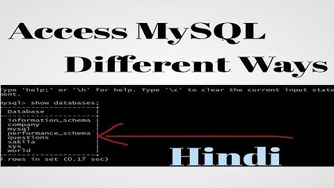 Show users, Databases and Tables and How to use MySQL by Command Prompt Hindi || Part 1-LearnWithSam