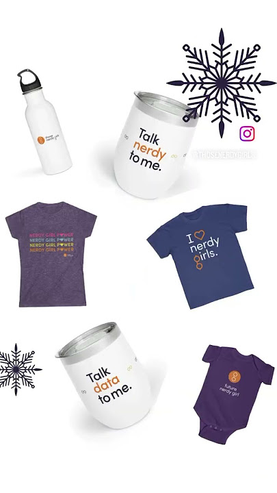 Holiday Gifts from Those Nerdy Girls Shop