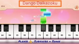  Piano Pink Master || Dango Daikazoku song || 98% score