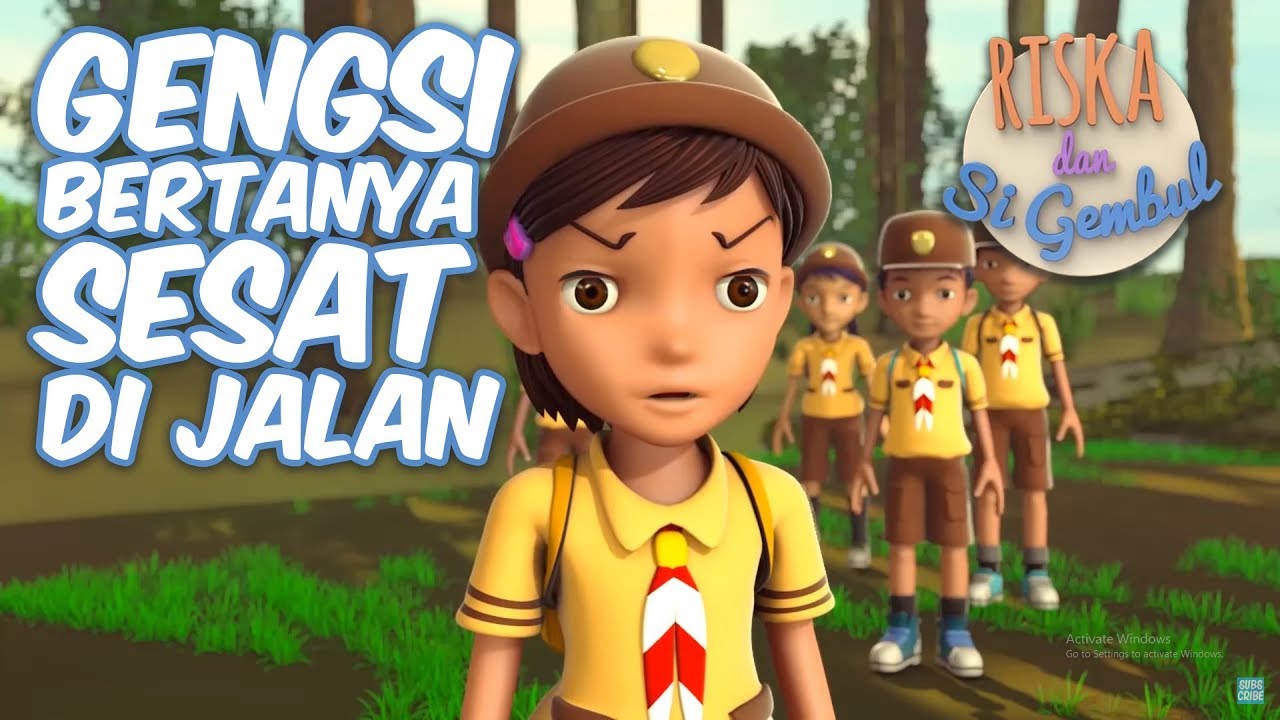 Riska dan Si Gembul - Gengsi Bertanya Sesat Di Jalan