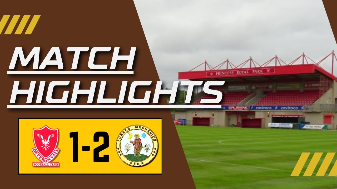Deveronvale FC 1 - 2 Forres Mechanics FC (21/03/2026) - Breedon Highland League Highlights