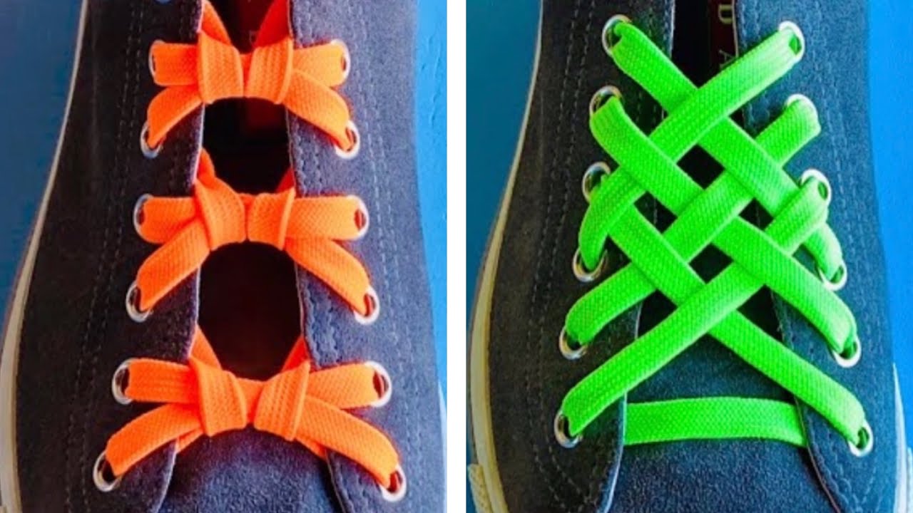 30 Different Shoelace Knot Style Tutorials - Macho Vibes