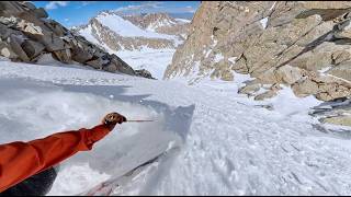 Trip Report: 13,501' Mt. Thompson - 'Knudston Couloir' in Powder Snow