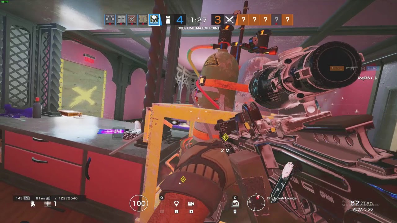 R6 maestro 4k (1v4) attempted ace clutch - YouTube