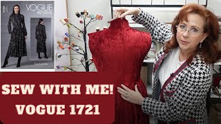 Sewing Vogue 1721 Dress by Guy Laroche